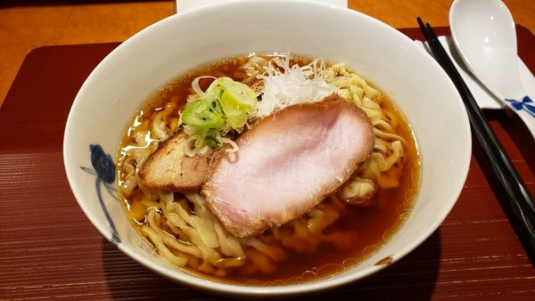 「醤油　手揉み麺800円　☆」@麺 みつヰの写真