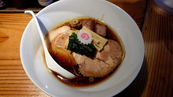 「【限定】踊る生姜醤油らーめん」@麺処 篠はらの写真