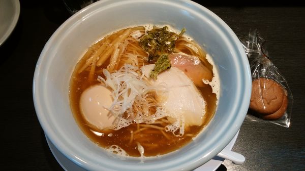 「味玉醤油らーめん¥900-」@らーめん 三極志の写真