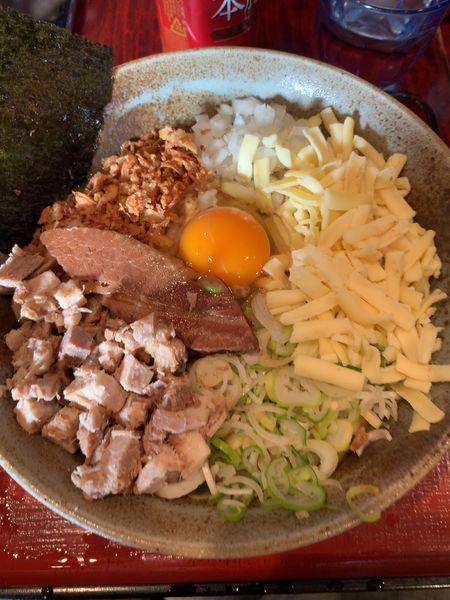 「まぜそばIII」@食処 渓の写真