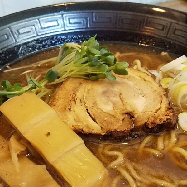 「#あらびき正油らーめん #900円」@ボニート・ボニートの写真