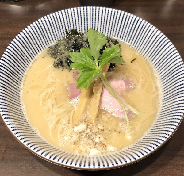 「真鯛の白湯ラーメン」@寿製麺 よしかわ 西台駅前店の写真