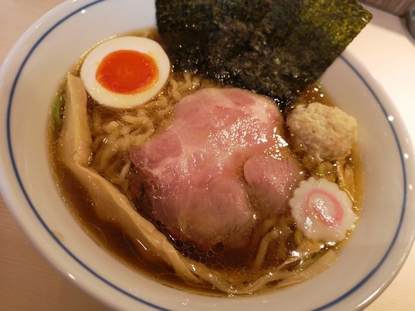 「【限定】昭和の中華そば(生姜バージョン)」@中華蕎麦 あお木 secondの写真