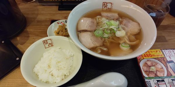 「喜多方ラーメン」@喜多方ラーメン坂内 新宿パークタワー店の写真