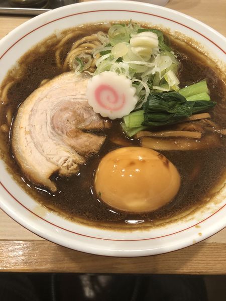 「六等星こってり味玉」@麺や 六等星の写真