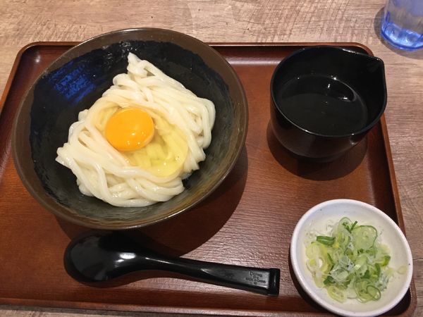 「釜玉・小(¥550)」@香川一福 矢場町店の写真