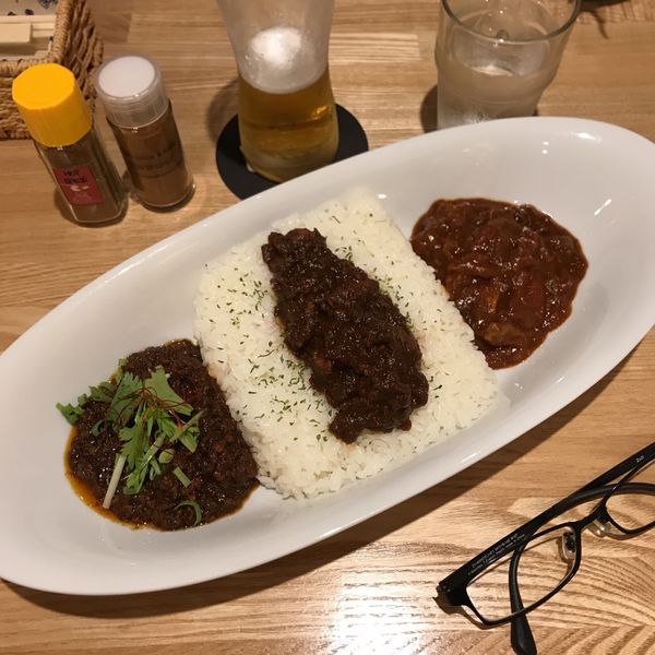 「トリプルゥ」@コスギカレーの写真