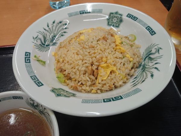 「チャーハン460円＋五目あんかけラーメン630円」@来来軒 北朝霞店の写真