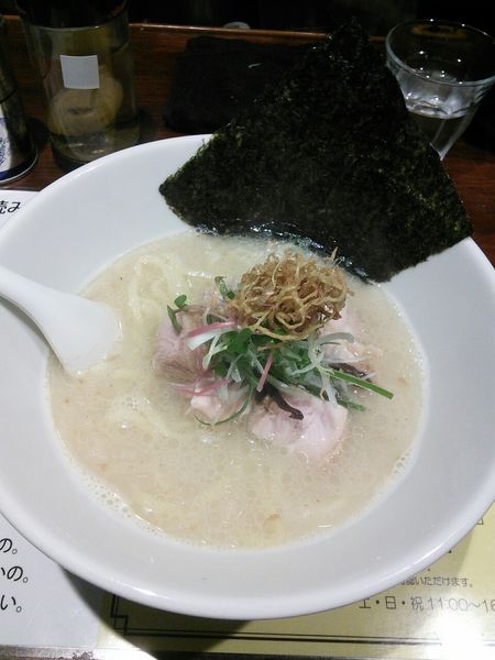 「【曜日限定】ショガパイタン　９００円」@塩生姜らー麺専門店MANNISHの写真