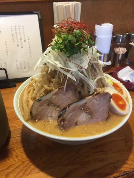 「【限定】清湯背脂味噌¥850+いろいろ」@麺屋 鶏口の写真