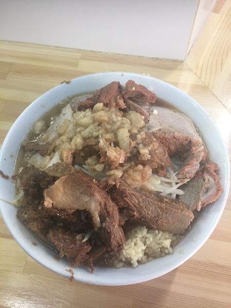 「豚ラーメン」@俺の生きる道 白山店の写真