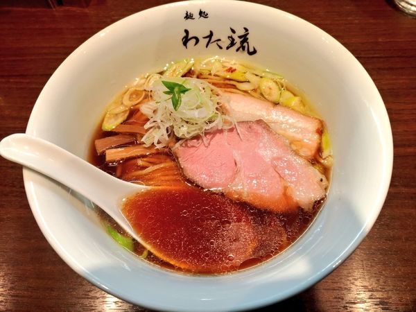 「中華そば 醤油（細麺）」@麺処 わた琉の写真