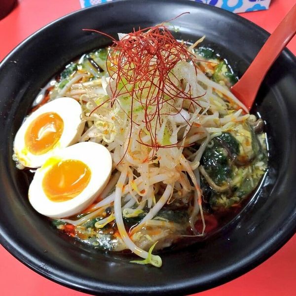 「裏メニュー 酸辣まぜそば」@和風らーめん はるやの写真