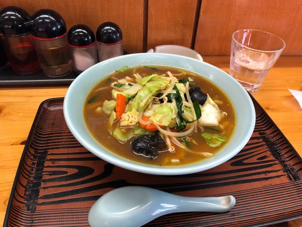 「みそラーメン　650円」@明亭の写真