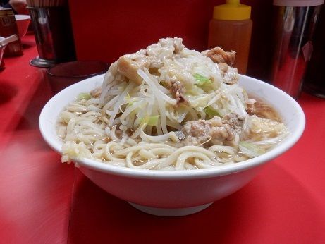 「小ラーメン」@ラーメン二郎 上野毛店の写真