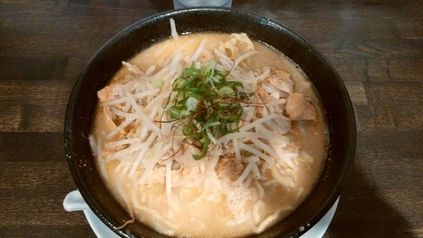 「【冬季限定】味噌鮟肝そば¥980-」@あら焼鶏白湯 カシムラの写真