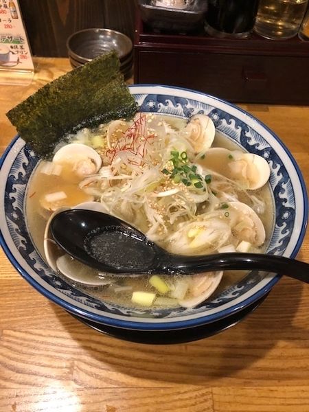 「はまぐりラーメン」@和風楽麺 四代目 ひのでや 大宮店の写真