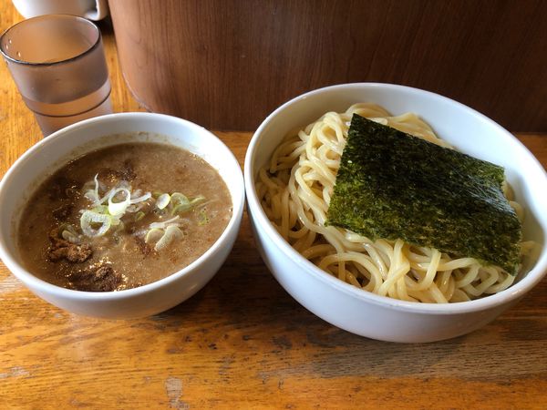 「濃厚ニボつけ麺 大盛 800円＋100円」@煮干しそば 虎愼の写真