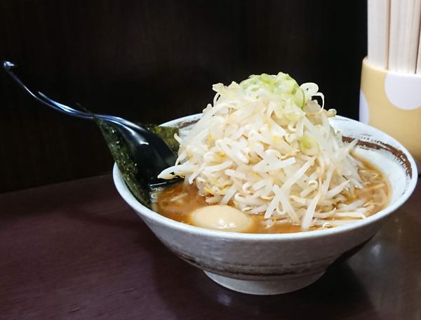 「学生らーめん＋味付玉子」@裏 我馬らーめんの写真