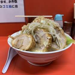 ラーメン多め、やさいマシマシ、にんにく、あぶら