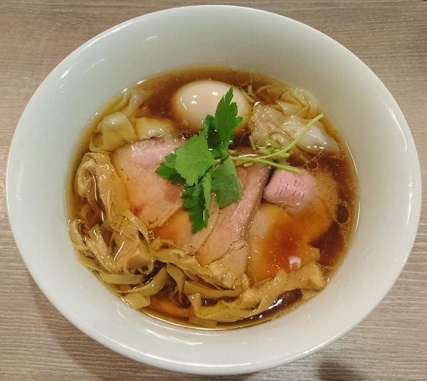 「特製醤油そば（裏）」@中華そば 和渦 TOKYOの写真