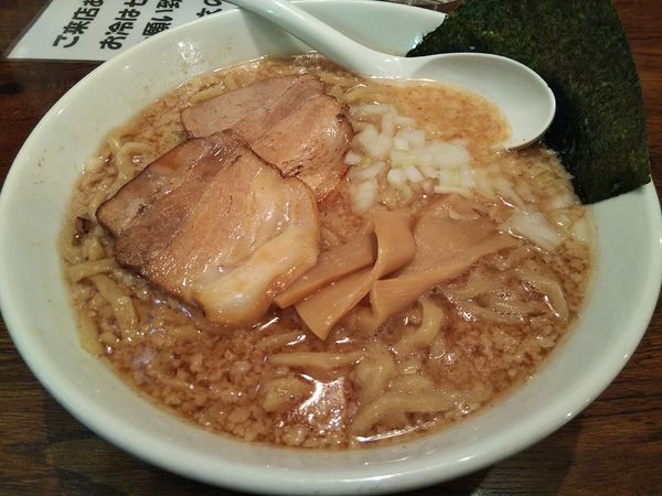 「【限定】雀三条味噌らーめん　（大盛り：無料）」@New old style ゆいが 三郷店の写真