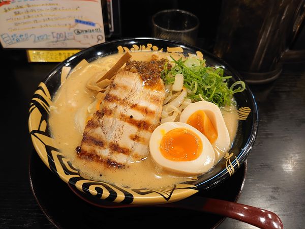 「元祖タレ味噌ラーメン」@ハルピン味噌らーめん 雷蔵の写真