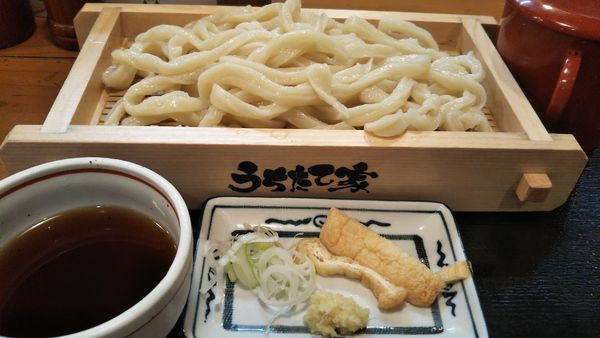 「ざる（普通盛）」@うちたて家の写真