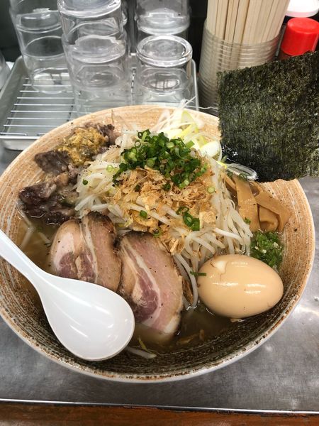 「牛テール出汁塩ラーメン」@覆麺 智の写真