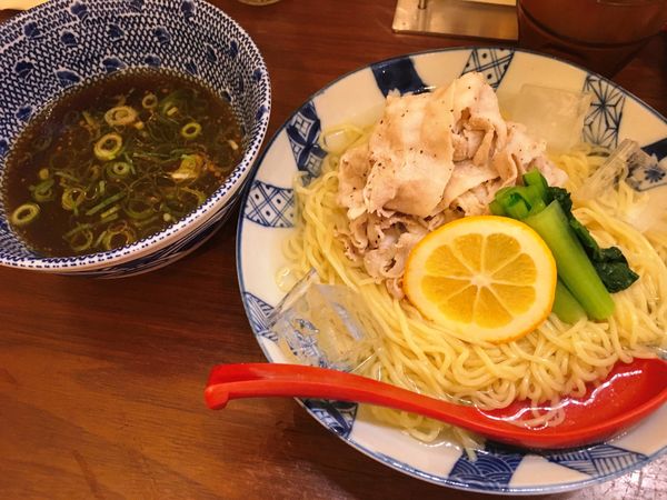 「冷たい肉つけ麺 肉増し」@Noodle Stand Tokyoの写真