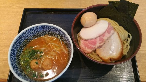 「特製濃厚魚介つけ麺」@麺屋 一燈の写真