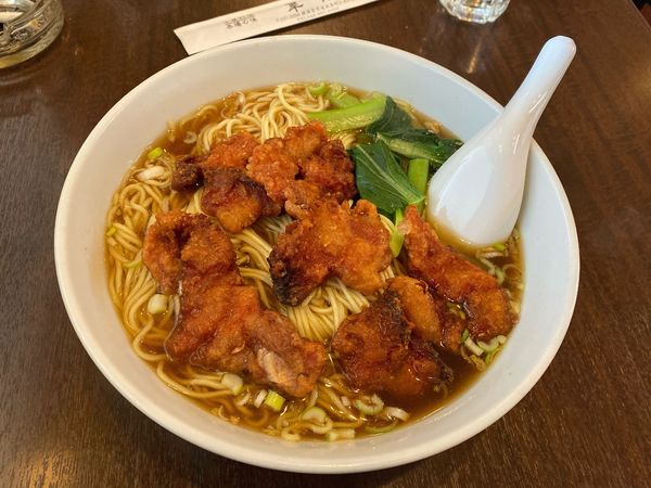 「12/1 排骨湯麺大盛り固め950円」@中国料理 華林の写真