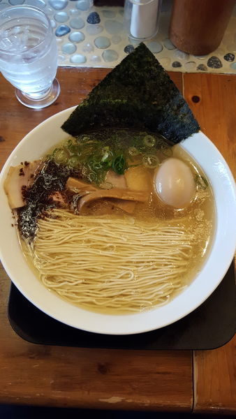 「塩　味玉　麺硬め」@麺や食堂 本店の写真
