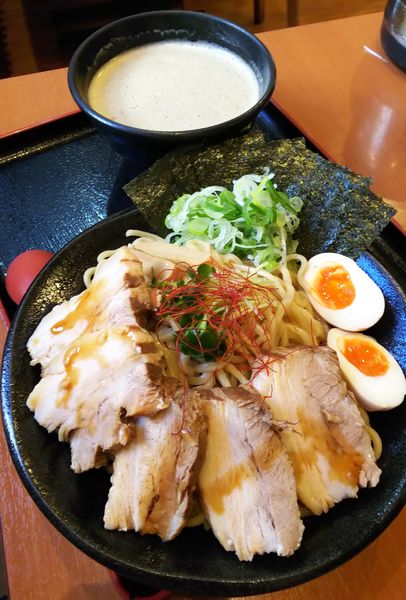 「特製力つけ麺（大盛り）＋チャーシュー×２」@麺屋 力の写真