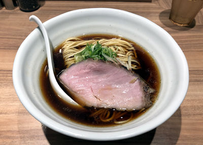 「芳酵鶏そば（900円）」@鶏そば うえ原の写真