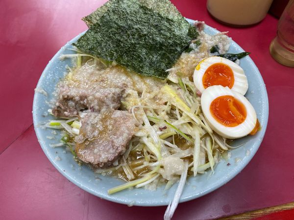 「特製味噌ラーメン、脂多め、ねぎ増し」@ラーメンショップ 牛久結束店の写真