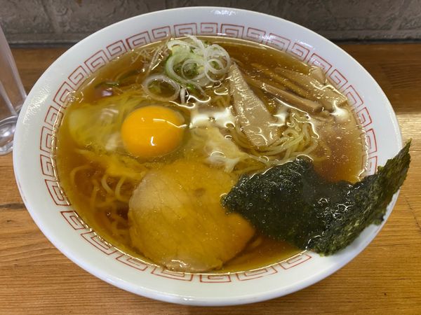 「ラーメン、生卵」@あべちうの写真