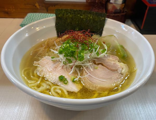 「塩らぁ麺800円」@桜台らぁ麺 美志満の写真