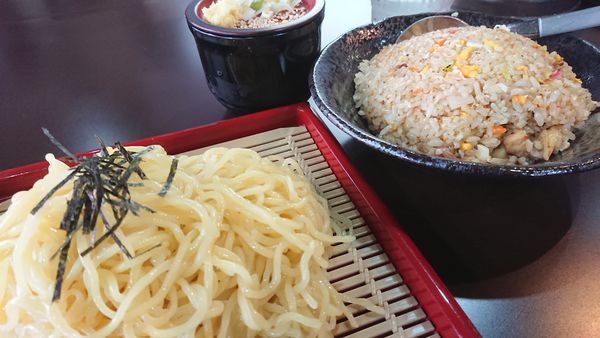 「ざるめんセット」@ラーメン専門店 六代目 蝦夷の写真