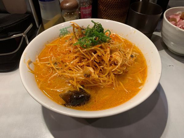 「叉焼葱味噌らーめん」@中華蕎麦 瑞山（ZUIZAN）の写真