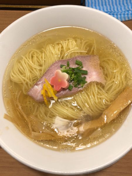 「鯛塩そば」@鯛塩そば 灯花 本店の写真