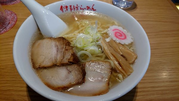 「會津山塩ら～めん800円」@會津 喜多方らーめん 愛絆の写真