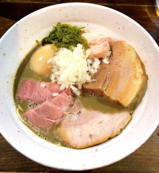 「【期間限定】特製濃厚煮干」@ラーメン屋ジョンの写真