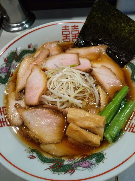 「【限定】生姜醤油焼豚麺950円」@中華蕎麦 瑞山（ZUIZAN）の写真