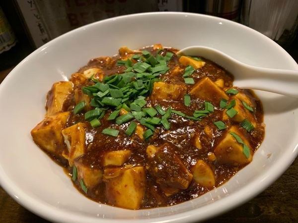 「汁なしマーボ麺」@濃厚担々麺・らーめんつけめん 仁の写真