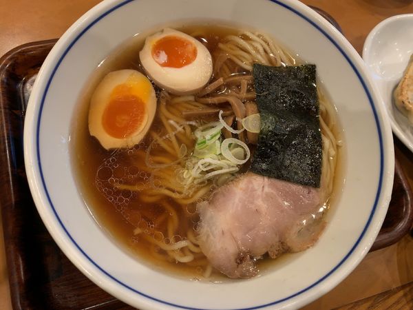 「煮玉子らあめん800円」@好日の写真