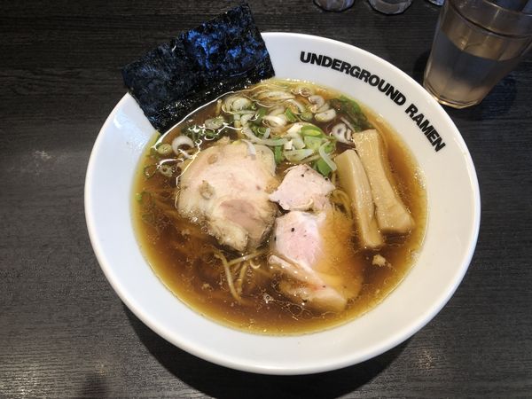 「中華そば」@UNDERGROUND RAMEN 川越仲町の写真