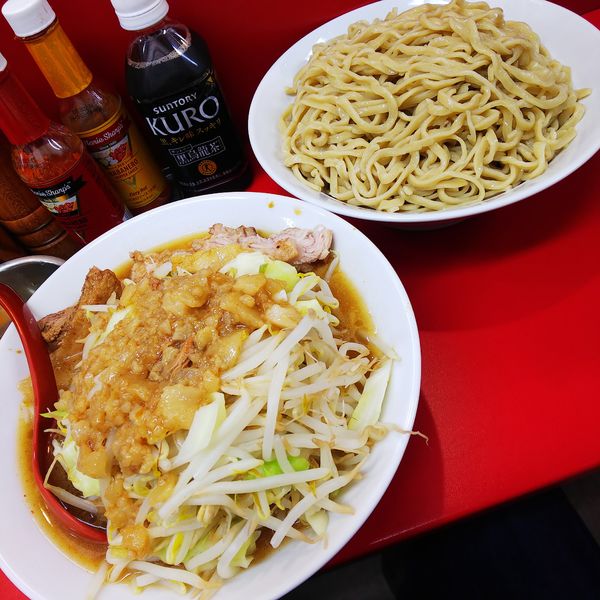 「大つけ麺(ヤサイマシ・アブラマシ)」@立川マシマシ 足利総本店の写真