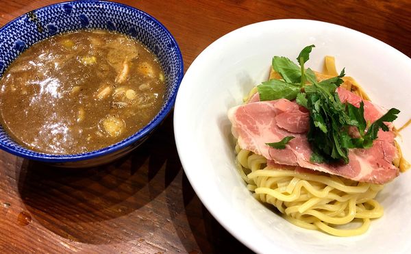 「特濃煮干しつけ麺(並)」@麺や百日紅の写真