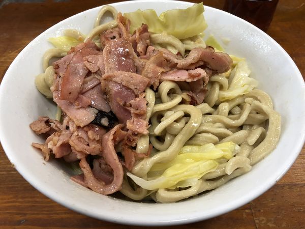 「蓮爾ペペロンチーノ風油そば」@蓮爾 新町一丁目店の写真